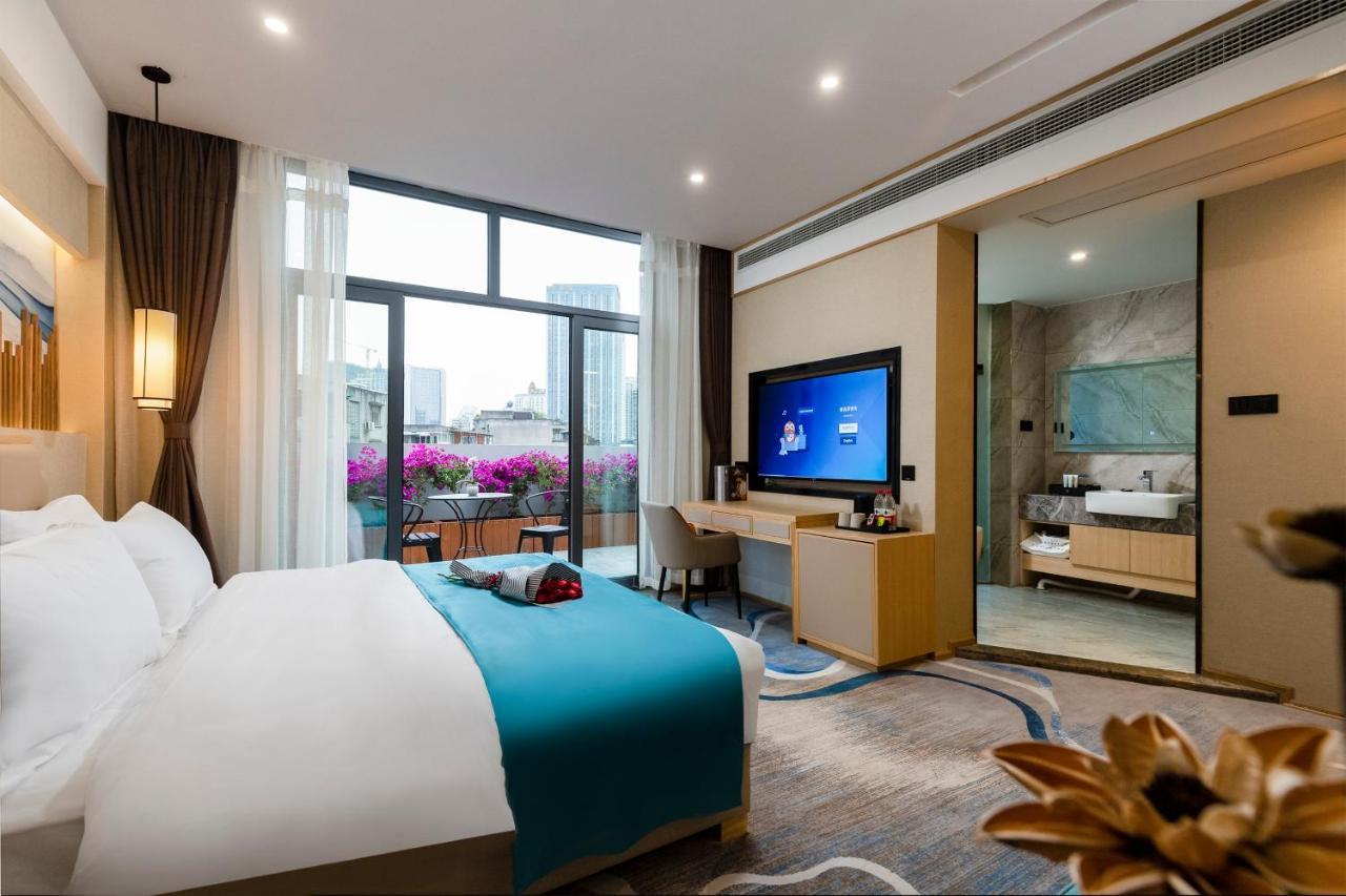 Lan Hotel Chengdu Zewnętrze zdjęcie